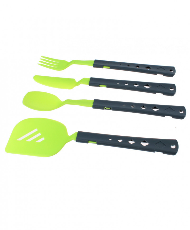 

Набор столовых приборов Summit 4PC Cutlery & Spatula Set, Салатовый