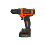 

ШУРУПОВЕРТ-ДРИЛЬ АКУМУЛЯТОРНИЙ BLACK+DECKER LI-ION 10.8 В 1.5 АГОД