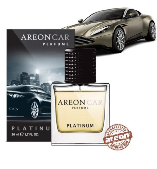 

Ароматизатор воздуха Areon Car Perfume 50ml Glass Platinum