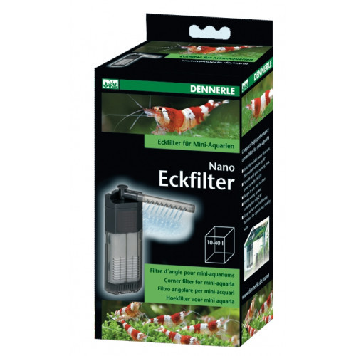 

Фильтр Dennerle Nano Clean Eckfilter, угловой, для аквариумов 10-40 л