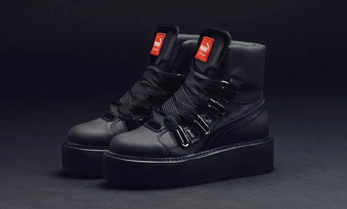 

Оригинал! Ботинки женские Puma Fenty x Rihanna Black Sneaker Boot