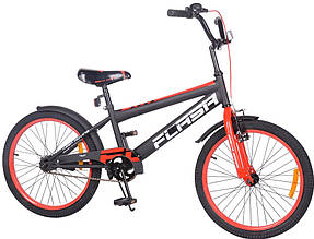 Велосипед двухколесный Flash 20" (черный/красный цвет)