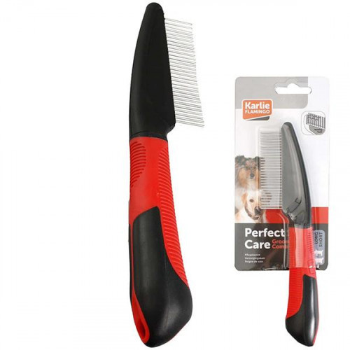 

Расческа Flamingo Comb Rotating Teeth для собак с вращающимися зубцами, средняя