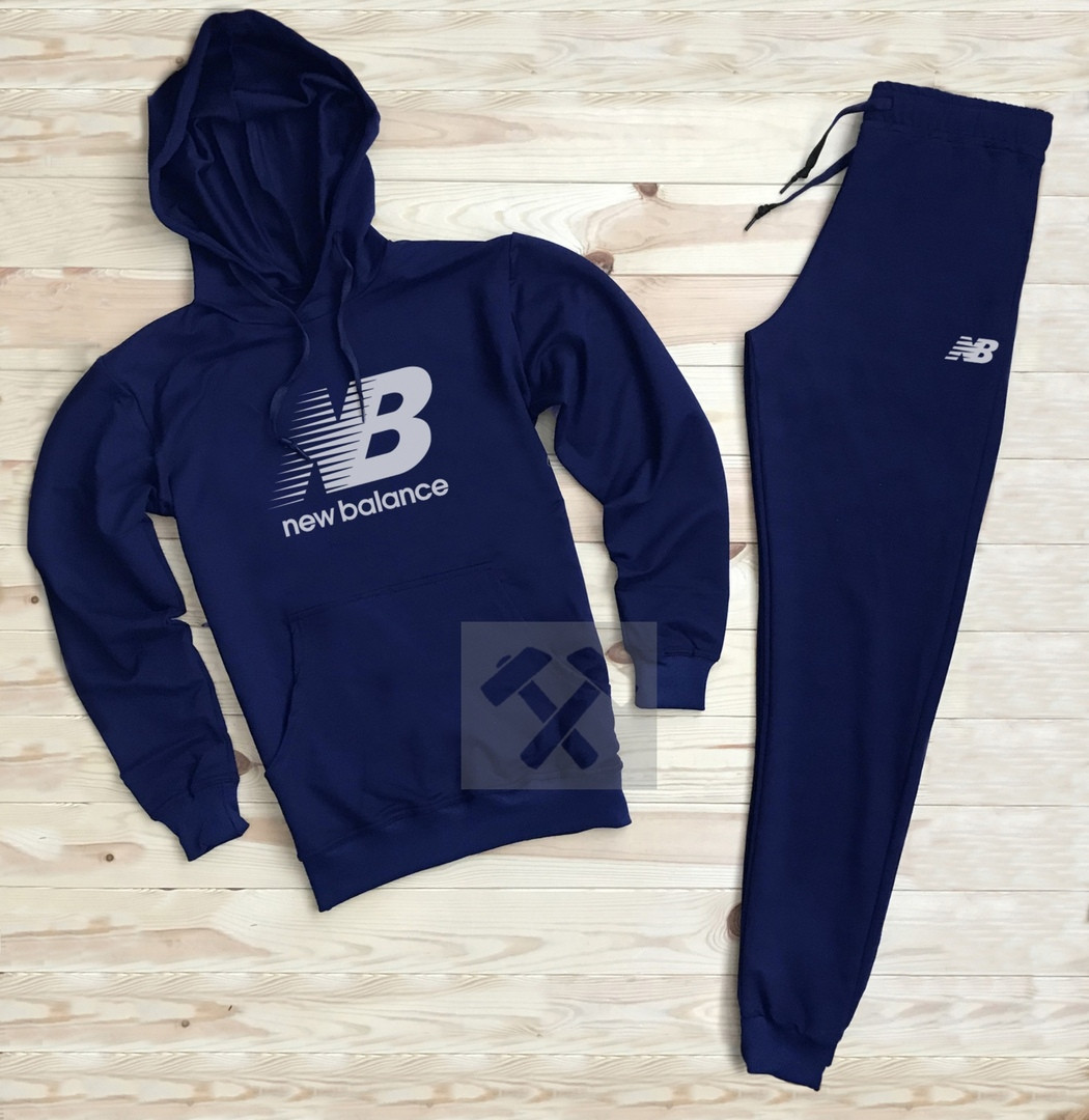 

Спортивный мужской костюм New Balance (Нью Баланс), синий, код OW-2055 xxl