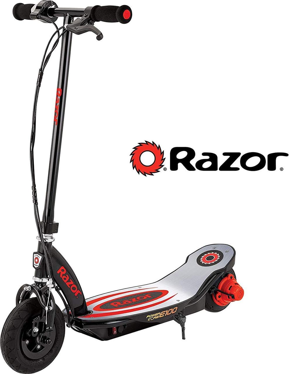Архив Электросамокат Razor E100 Power Core на больших надувных колесах .
