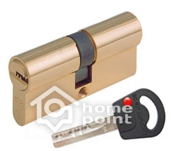 

Цилиндр дверной Mul-T-Lock Classic 90 (35x55) латунь