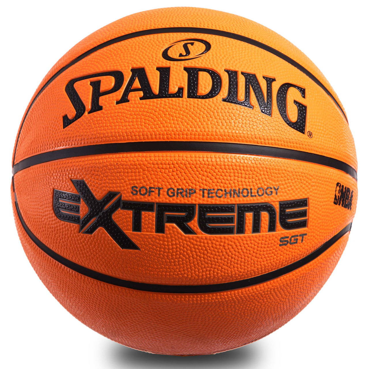 

Мяч баскетбольный резиновый №7 SPALDING 83191Z EXTREME SOFT GRIP OUTDOOR (резина, бутил, оранжевый