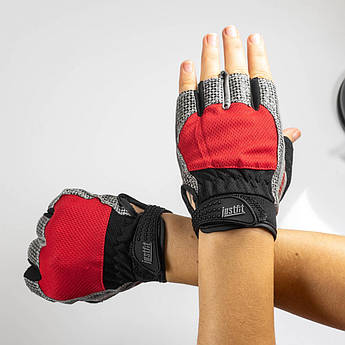 Перчатки для фитнеса сетка JF-S3 Red 