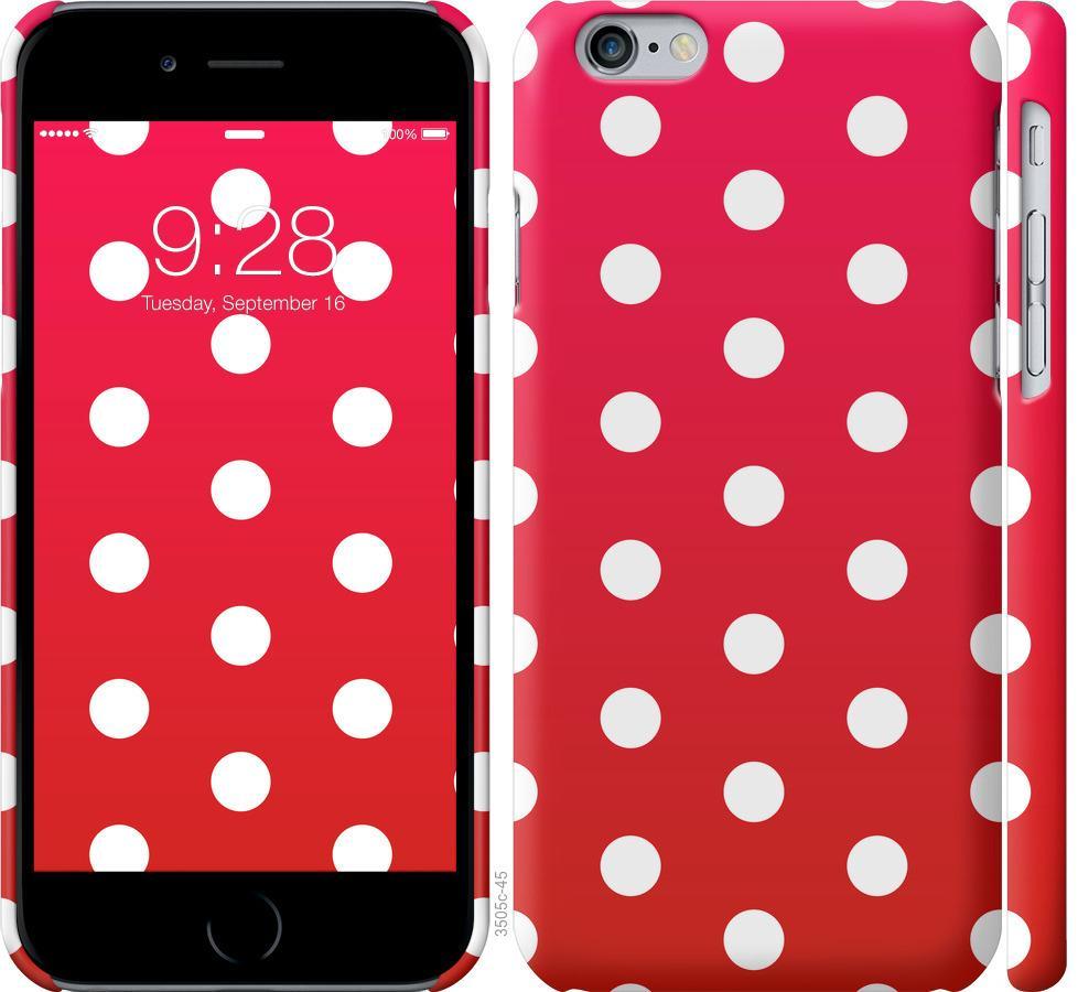 

Чехол на iPhone 6s Градиент, Горошек