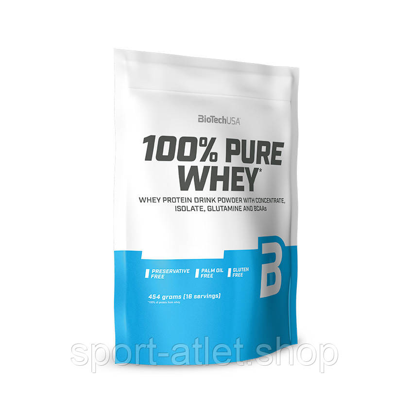 

Протеин BioTech 100% Pure Whey, 454 грамм Печенье крем