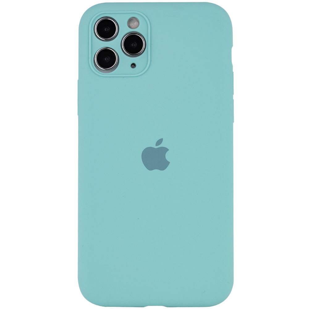 

Чехол Silicone Case Full Camera Protective (AA) для Apple iPhone 11 Pro Max (6.5"), Бирюзовый / marine green