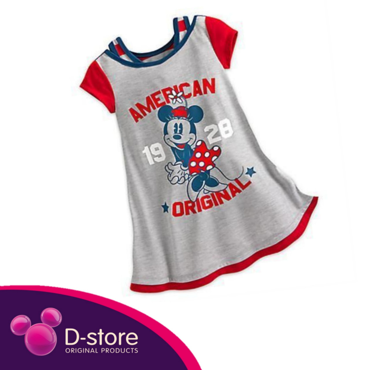 

Ночная рубашка Минни Маус Американа - Дисней / Nightgown Minnie Mouse Americana - Disney 116