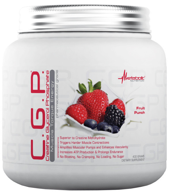 

C.G.P. (Creatine Glycerol Phosphate) Metabolic Nutrition (400 гр