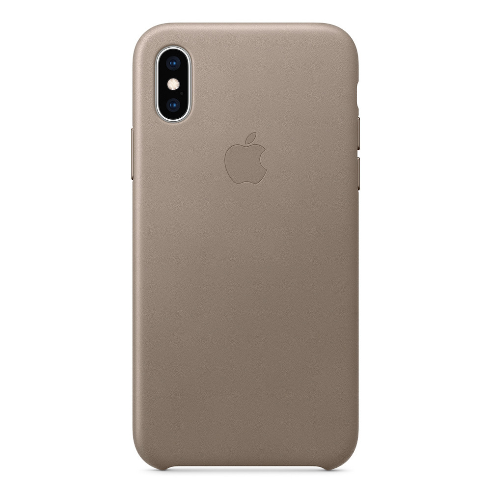 

Чехол OEM Leather Case for Apple iPhone X/XS Taupe