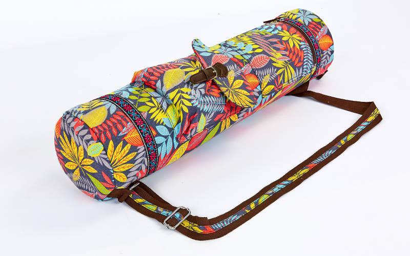 

Сумка для йога килимка Yoga bag FODOKO FI-6972 -4 червоний з жовтим