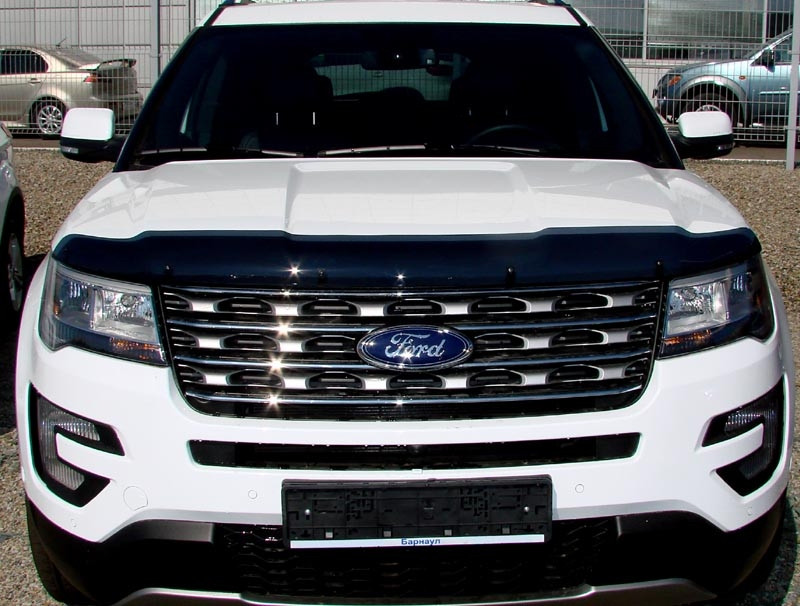 

Дефлектор капота (мухобойка) FORD EXPLORER 2016-