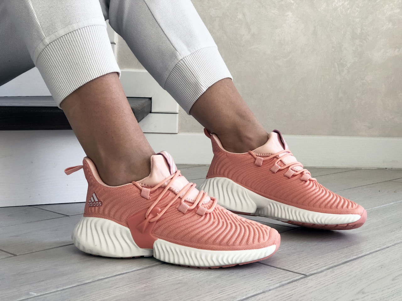 

Подростковые кроссовки Adidas 10469 салатовые