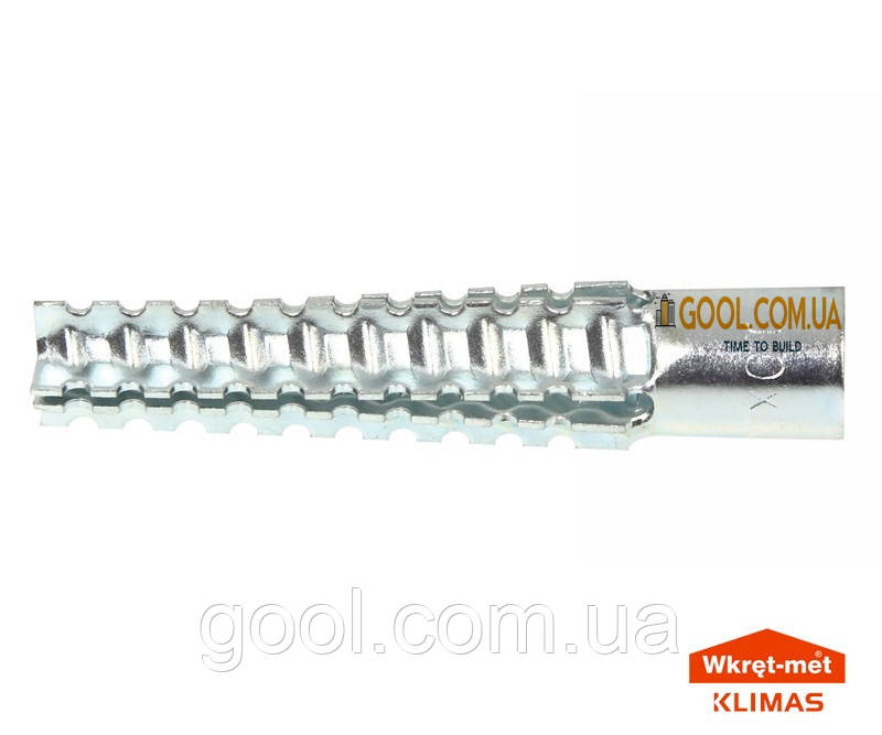 KMG-08 металлический анкер дюбель для газобетона "крокодил" Wkret-met (Польша) 8х36мм упаковка 100 штук