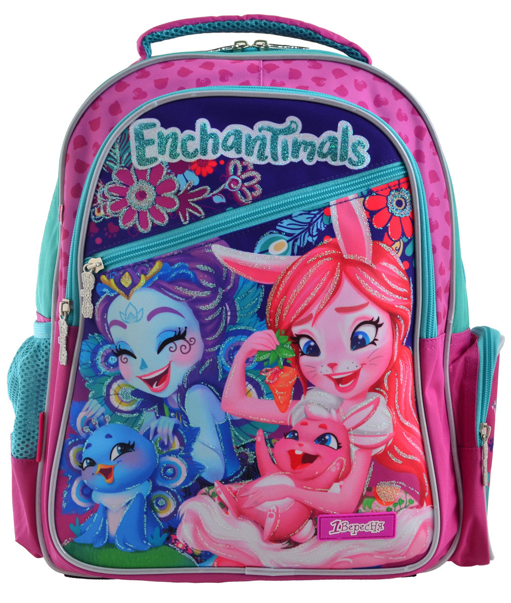 Рюкзак школьный 1 Вересня S-23 Enchantimals+Подарок 3 месяца пользован .