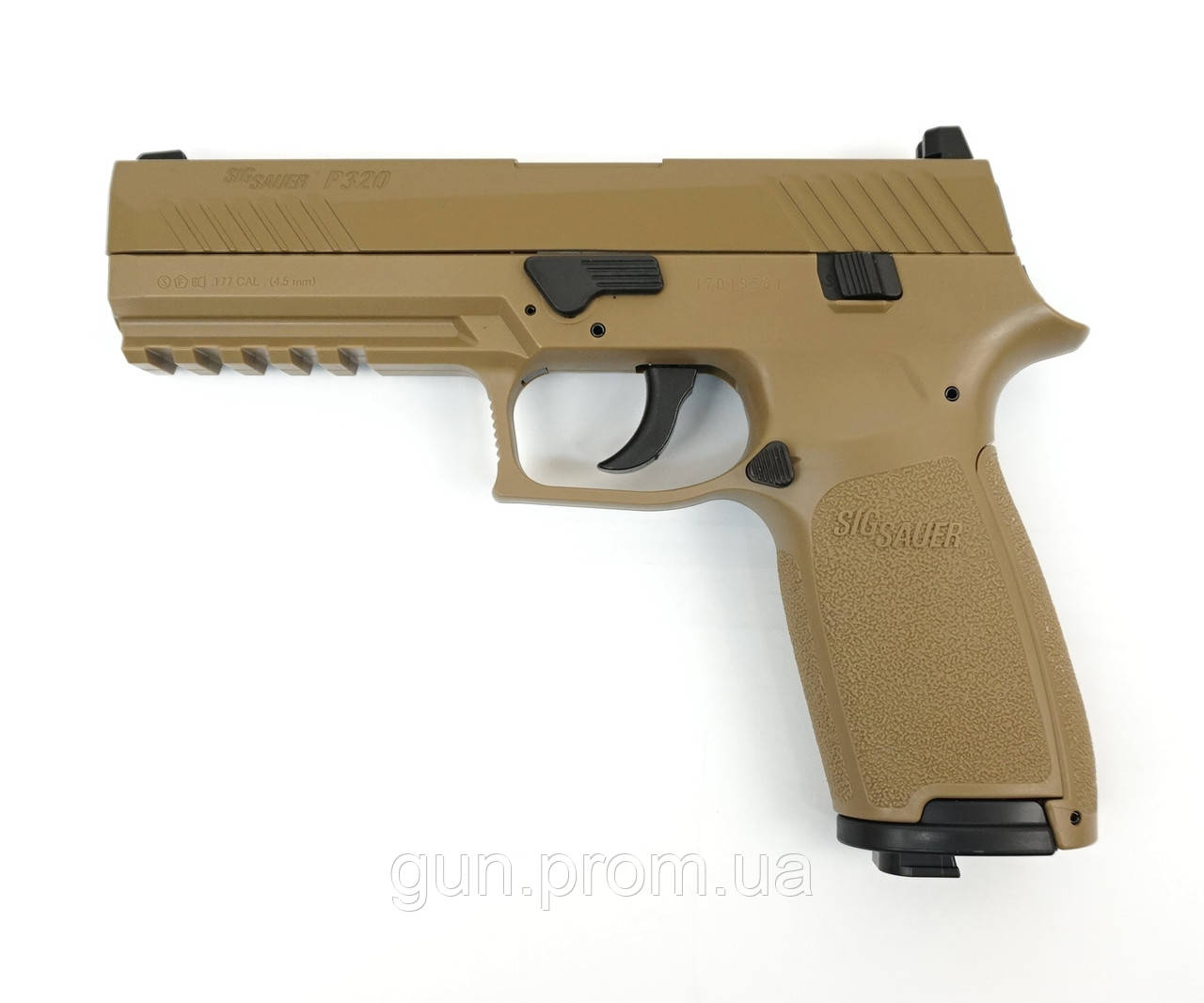 

Пистолет пневматический Sig Sauer Air P320 Coyote Tan (1625.01.45)