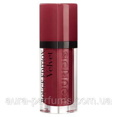 

Bourjois Жидкая матовая помада Rouge Edition Velvet Lipstick 24 - dark cherie