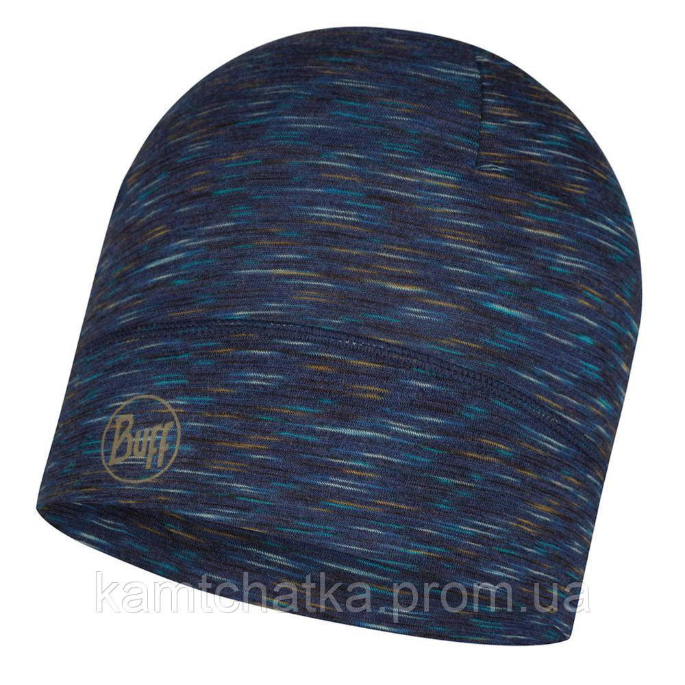 

Шапка Buff Lightweight Merino Wool Hat New Denim Multi Stripes