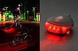 Вело фонарь велосипедная лазерная дорожка, фото 4