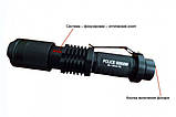 Тактичний ліхтарик POLICE BL-1812-T6 50000W, фото 4
