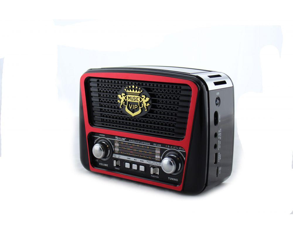 Радиоприемник колонка MP3 Golon RX-435 Red