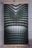 Обігрівач-картина інфрачервоний настінний ТРІО 400W 100 х 57 см, абстракція Hi-Tech 3D, фото 2