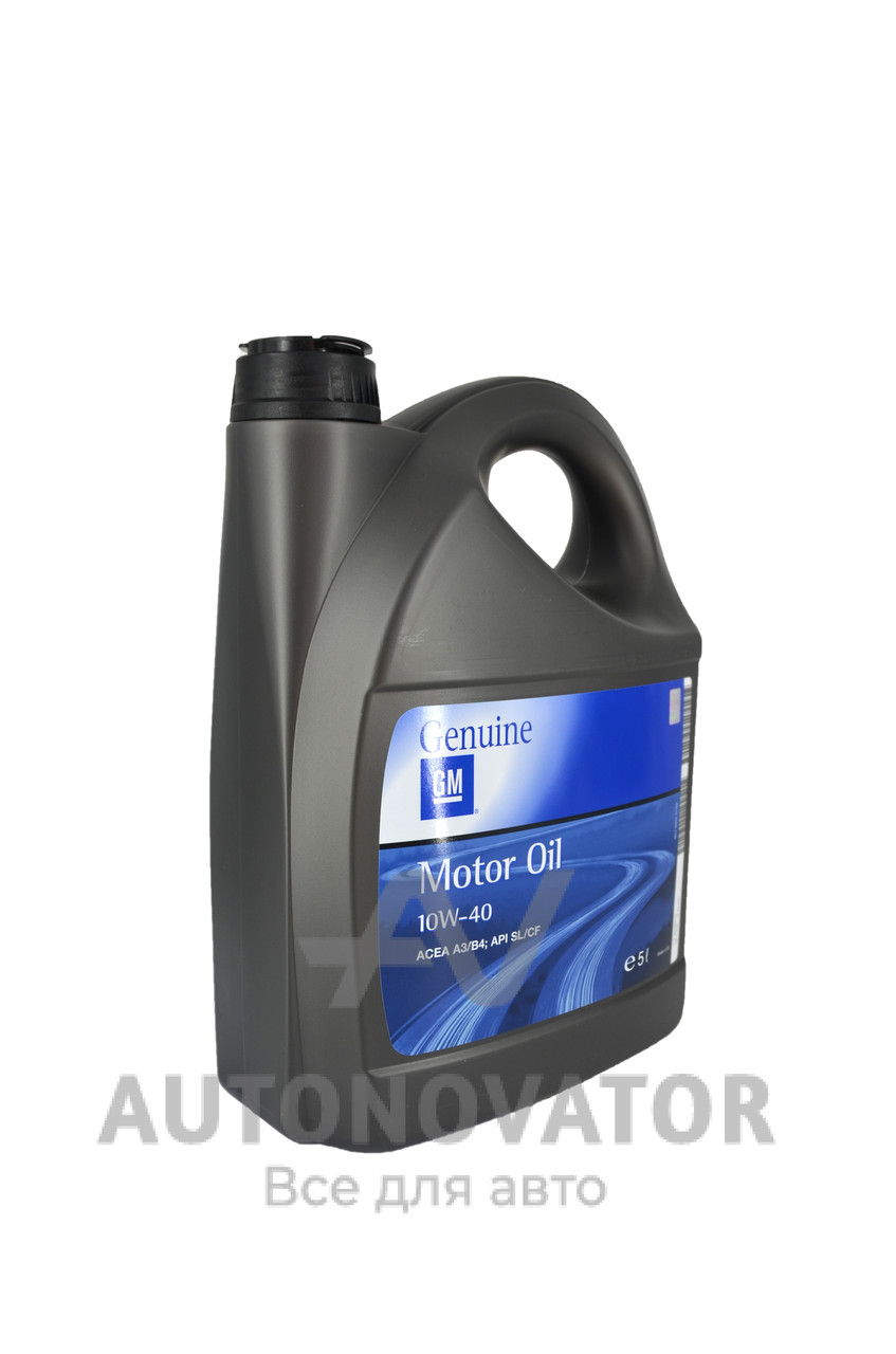 

Моторное масло GM Motor Oil 10W-40 5л