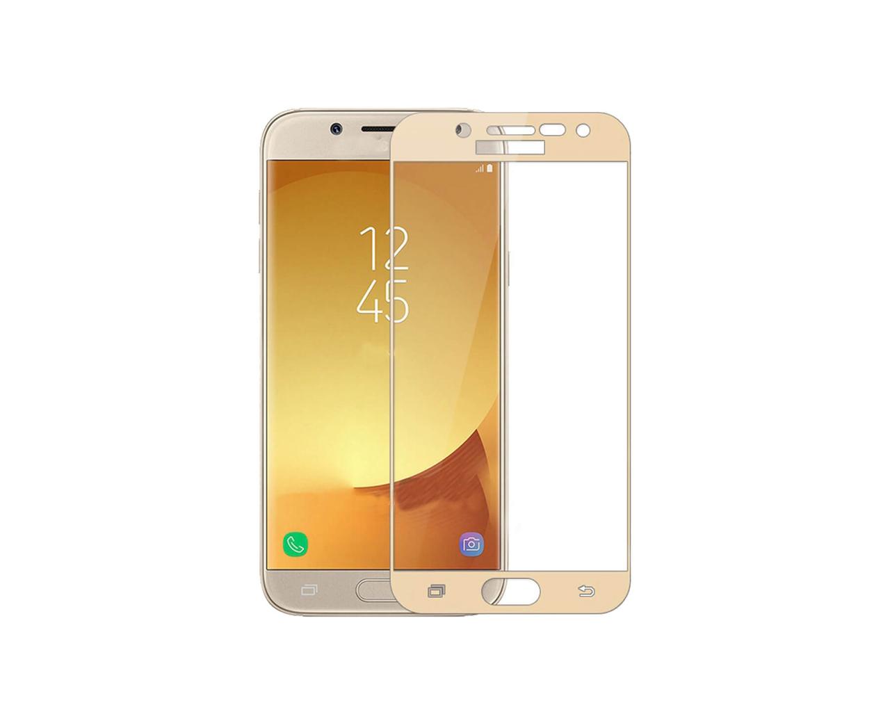 

Защитное 3D стекло VERON Samsung J3 2017 J330 Full Cover Gold