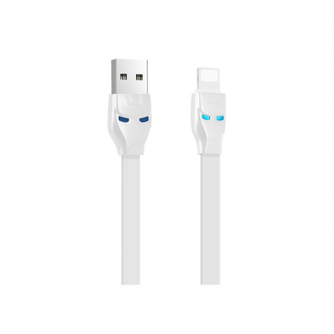 

Кабель Hoco U14 Steel Lightning Cable 1.2 М White, Белый