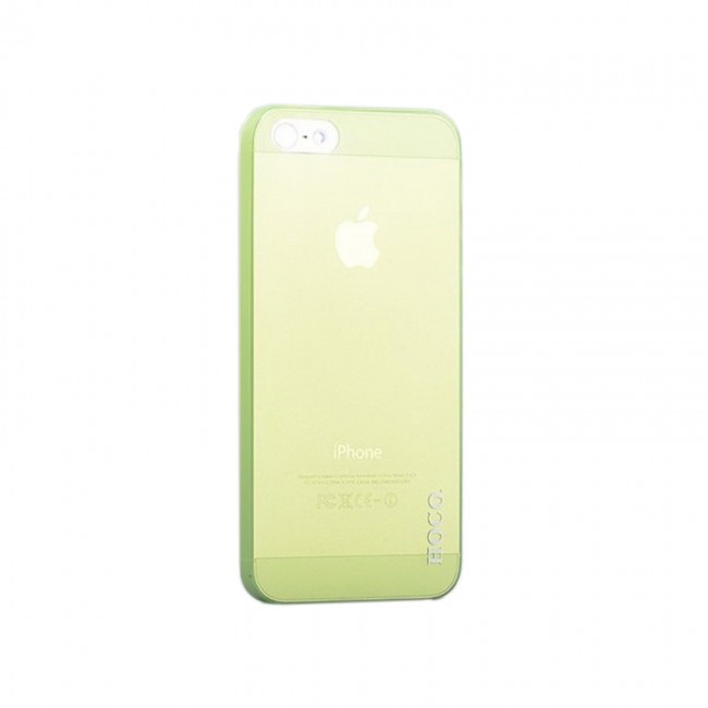 

Чехол Накладка Hoco Ultra-Thin Series Pp Back Cover Для Apple Iphone 5/5S Green, Зелёный