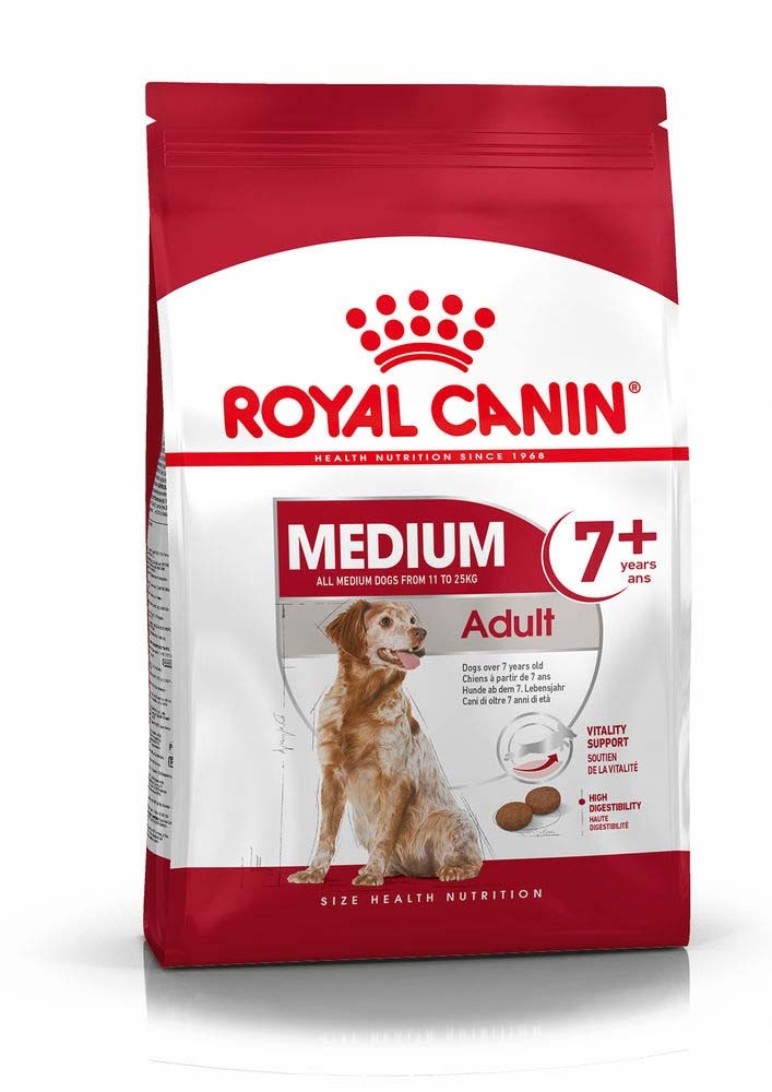 

Корм для собак средних пород старше 7 лет Royal Canin (Роял Канин) Medium Adult 7+ (15 кг)