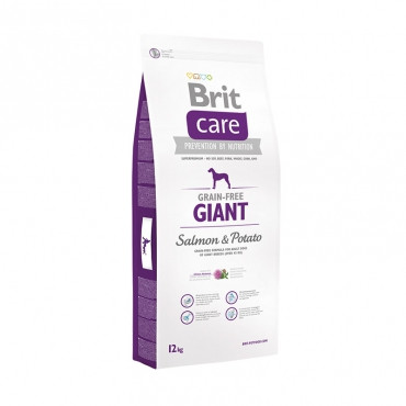 

Brit Care (Брит кеа) Grain-free Giant Salmon корм для взрослых собак гигантских пород, с лососем (12 кг)