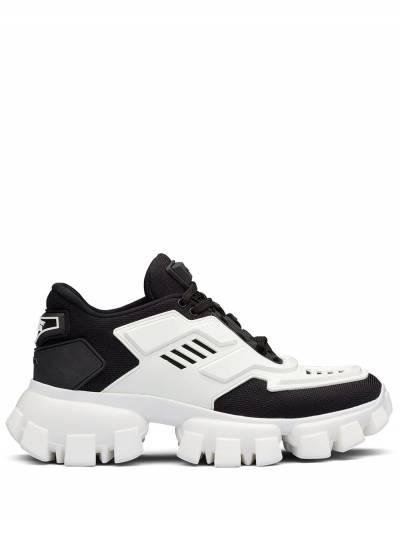 

Женские кроссовки Prada CloudBust White Black, Черно-белый