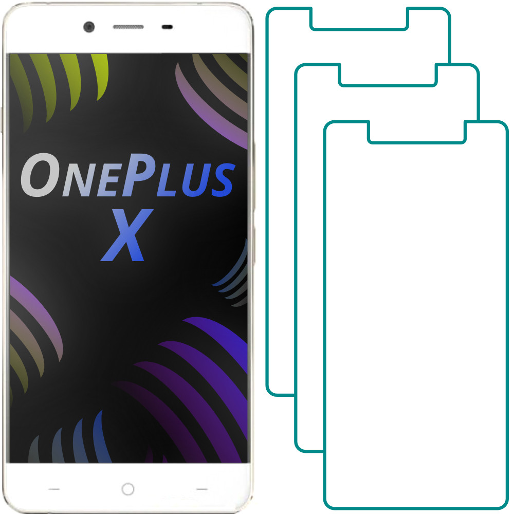 

Защитное стекло OnePlus X (Прозрачное 2.5 D 9H) (Ван Оне Плас Х Икс) 3 шт