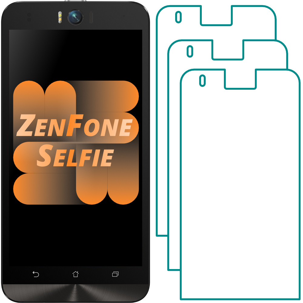 

Защитное стекло Asus ZenFone Selfie ZD551KL (Прозрачное 2.5 D 9H) (Асус Зенфон Селфи) 3 шт