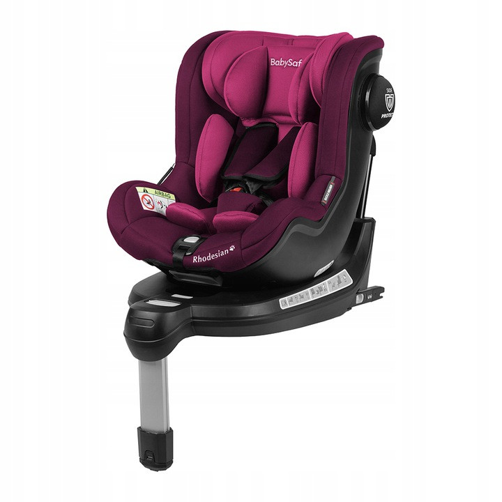 

Автокресло для детей BabySafe Rhodesian ISOFIX 0-18 кг, Розовый