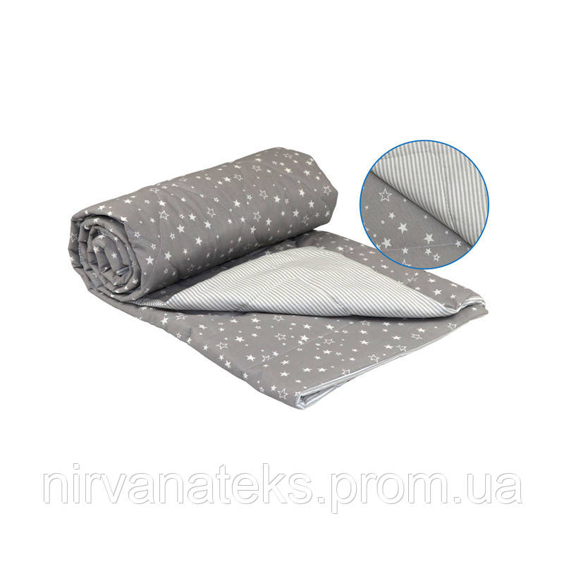 

Хлопковое одеяло GREY 200х220 см