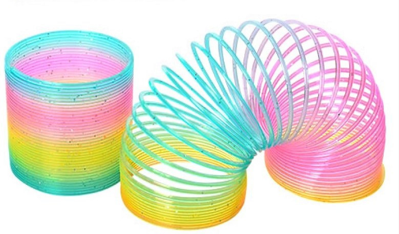 

Slinky Антистрессовая игрушка Пружинка Радуга B 1219-J | игрушка антистресс