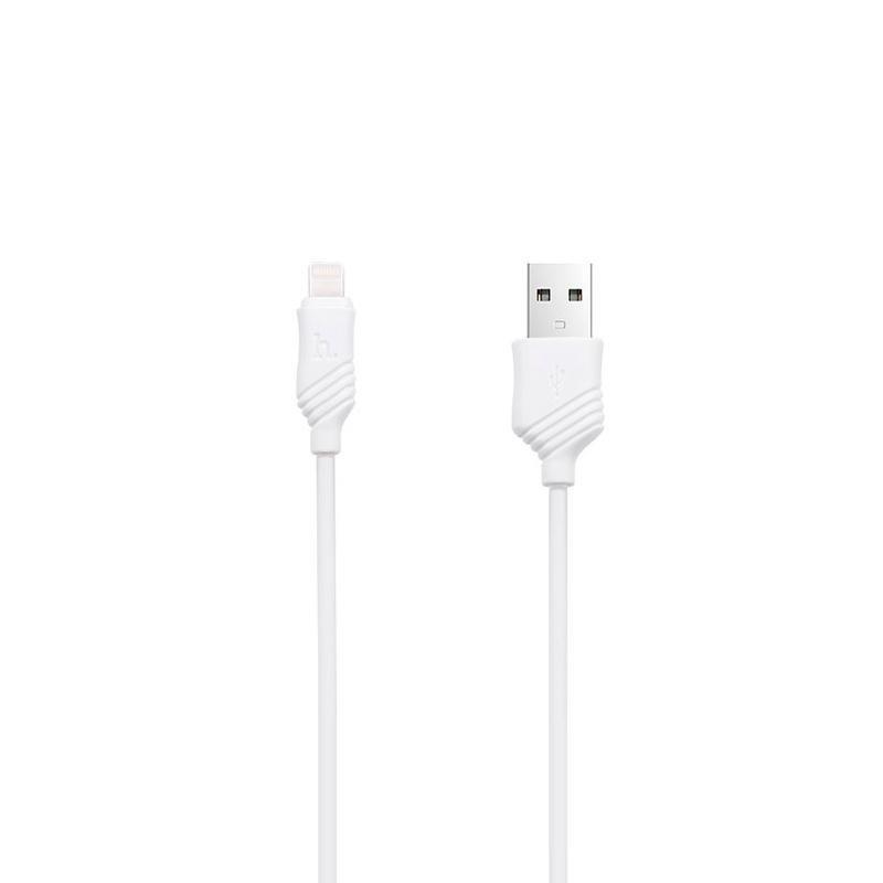 

USB Cable Hoco X6 Khaki iPhone 6 White 1m