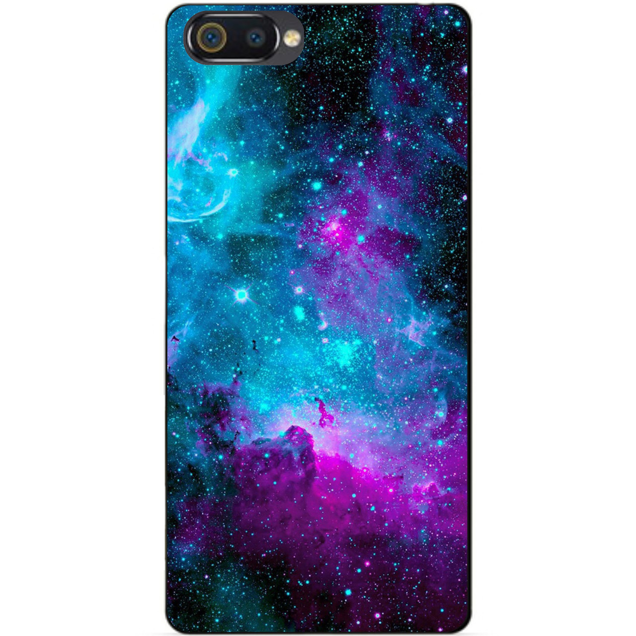 

Силиконовый чехол бампер для Realme C2 с рисунком Галактика, Разные цвета