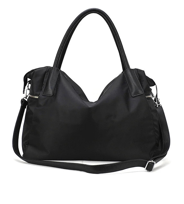 Женская сумка большая черная спортивная тканевая  по выгодной .