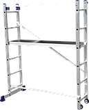 Поміст-драбина універсальна багатоцільова 2 х 6 ступенів, фото 4