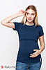 Базовая футболка для беременных и кормящих р. 44-50 ТМ Юла Мама MARGO NR-10.013, фото 6