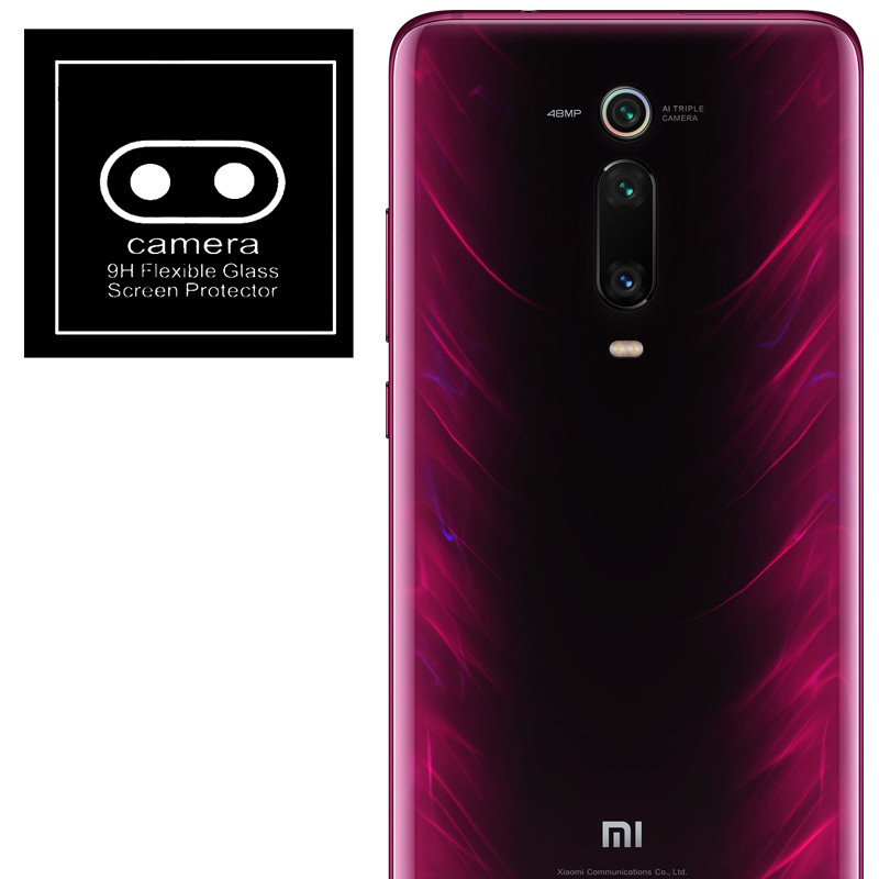 

Гибкое защитное стекло 0.18mm на камеру (тех.пак) для Xiaomi Redmi K20 / K20 Pro / Mi9T / Mi9T Pro, Черный