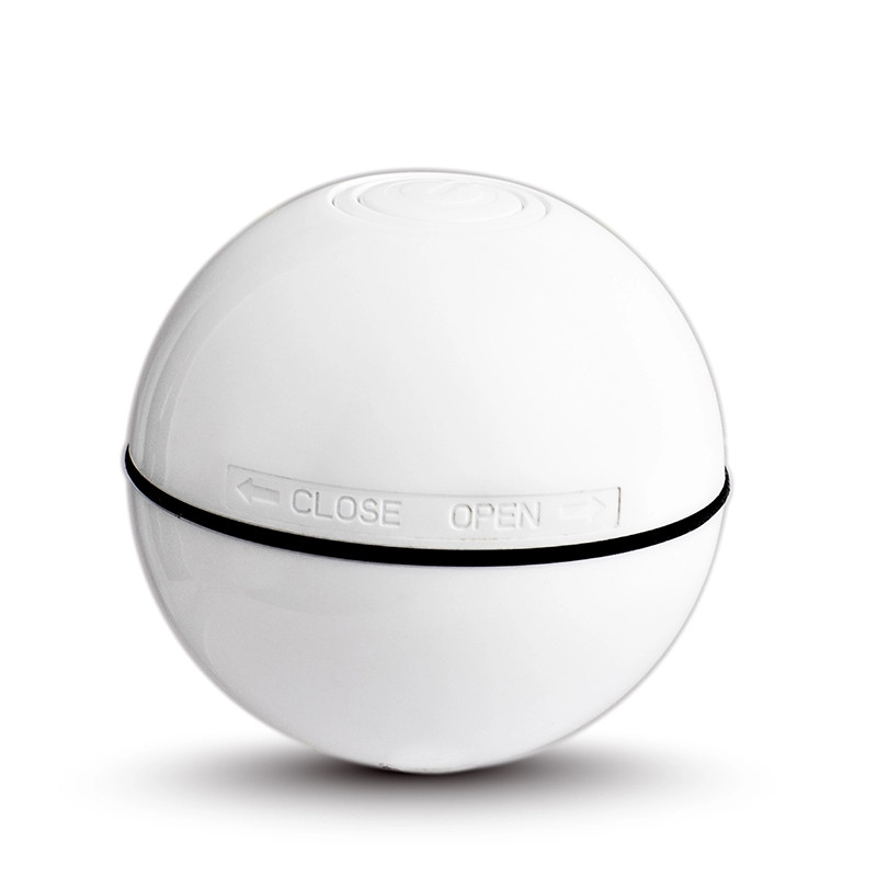 

Игрушка для кошки Sundy USB smart мяч-шарик с хаотичным движением и излучаемой красной точкой Белый (301)