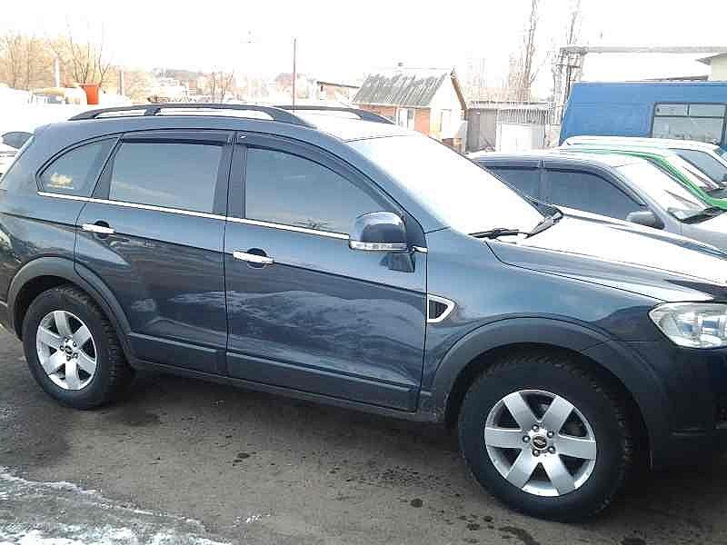 

Дефлекторы окон (ветровики) Chevrolet Captiva 2006-2011, 2011